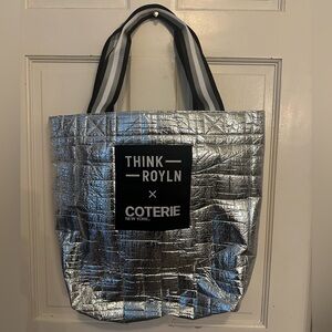 Think Royln X Cotarie New York Quilted Puffer Tote Grocery Diaper Bag‎ Insulated